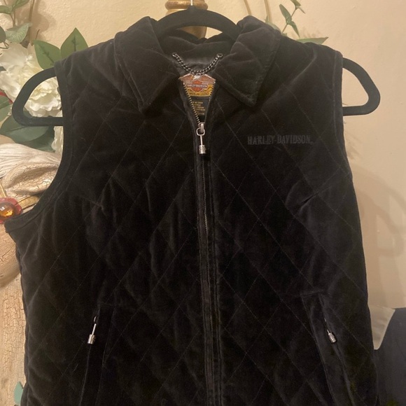 Harley Velvet vest size med - Picture 4 of 7